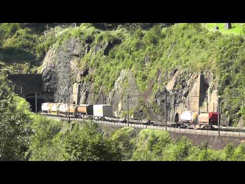 SBB Gotthard line, north ramp - September 2014 - Part 2/2
