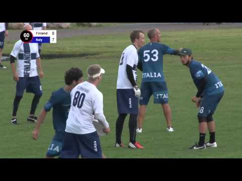 EUC 2015 | Finland vs Italy - Open (Pool Play)