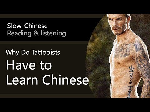 Why Do German Tattooists Have to Learn Chinese | Slow Chinese Short Story with Pinyin