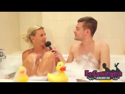 Amélie (Les Anges 7) dans le bain de Jeremstar - INTERVIEW