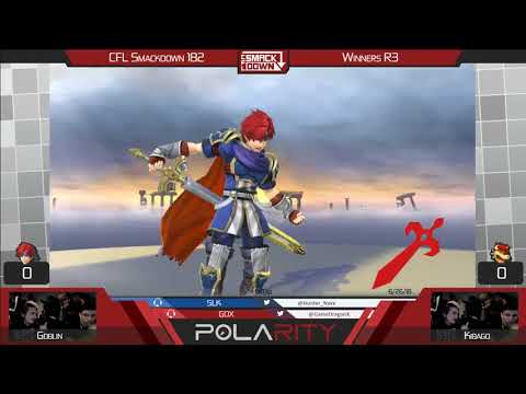 CFL Smackdown 182 WiiU - Goblin (Roy) vs Kibago (Bowser) - Winners R3