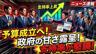 【日本保守党】の躍動で予算成立へ！これが政治／百田尚樹の質疑で政府の甘さ露呈！移民のコスト調査質量がザル／保守党の支持率が堅調
