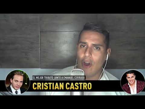 Tributo a Cristian Castro con Emanuel Cerrudo