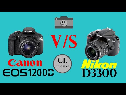 Canon EOS 1200D VS Nikon D3300