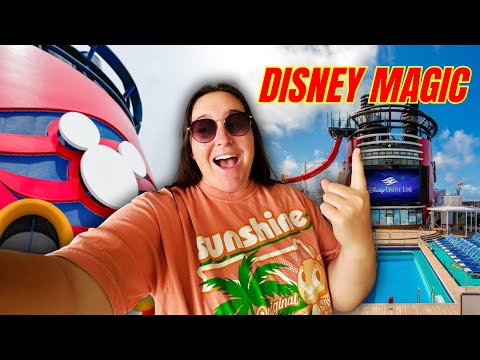 Boarding The First Disney Cruise Ship- The Disney Magic | Food, Lounges, Dinner at Lumiere’s