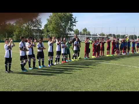 Under 13, 1^ Giornata - Parma-Reggio Audace, ingresso in campo, cerimoniale inizio