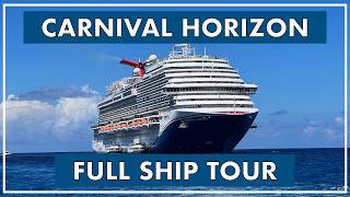 Carnival Horizon - Full Walkthrough Cruise Ship Tour