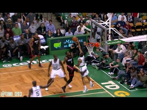 Throwback: Avery Bradley sends D-Wade to the ground with a big rejections (04/01/2012)