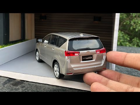 Unboxing of Mini Toyota Innova Crysta 1/32 Diecast Model Car | By Toyota Merchandise