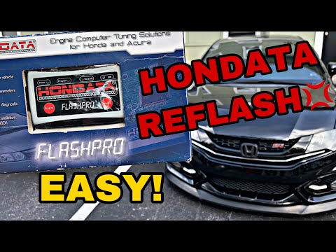 HONDATA FLASHPRO TUTORIAL 9TH GEN CIVIC Si // A NIGHT OUT