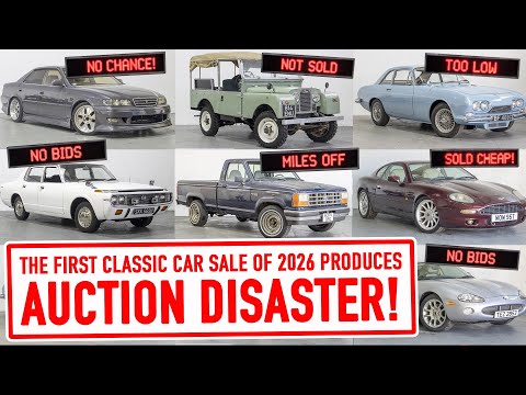 The first Classic Car Sale of 2026 was a DISASTER! Full Analysis.
