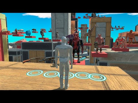 🔥FPS DEADLY EXTREME PARKOUR in CITY - Animal Revolt Battle Simulator