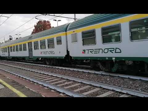 Treno regionale 10872 in arrivo a Secugnago (LO)