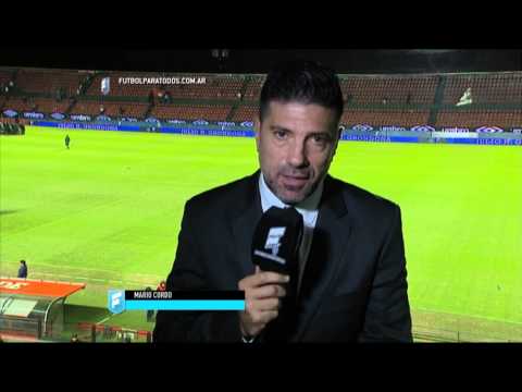 El análisis de Mario Cordo. Colón 0 - Vélez 0. Fecha 21. Primera 2015. FPT