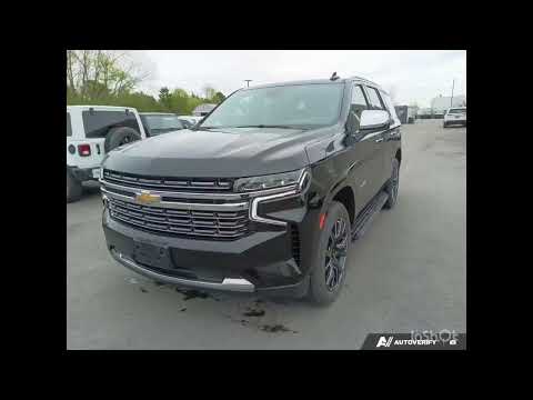 2023 Chevrolet Tahoe 4WD 4dr Premier in Black for sale at Finch Chrysler Dodge Jeep Ram Ltd in London, ON