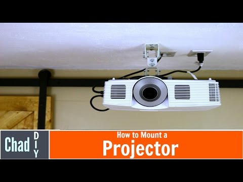 How to mount a projector