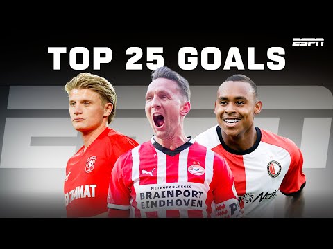 De 25 MOOISTE GOALS in de Eredivisie 2024 🔥🚀