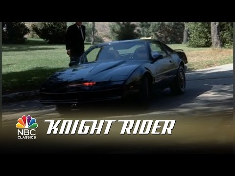 Thumbnail of the video: Knight Rider - Kitt vs. Karr | NBC Classics