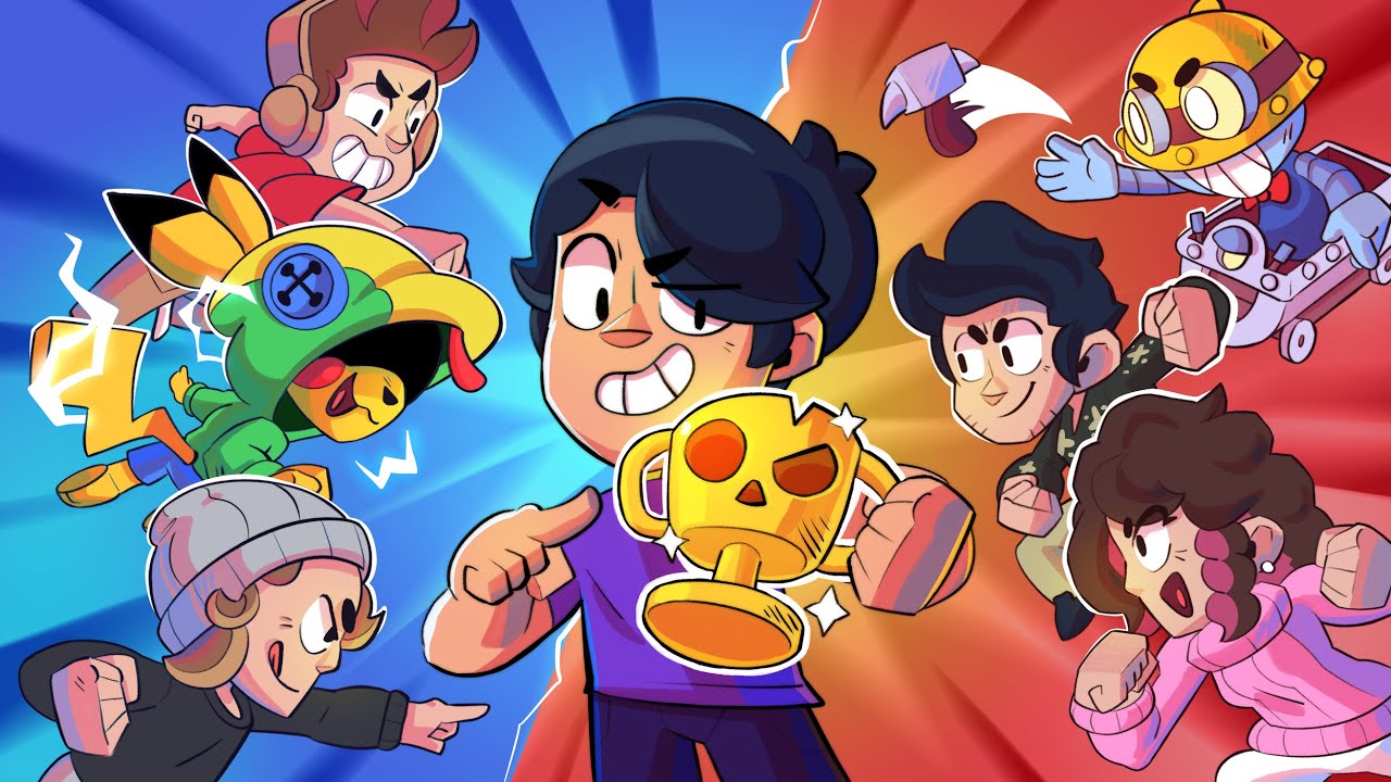 FIZ um CAMPEONATO de YOUTUBERS de BRAWL STARS!