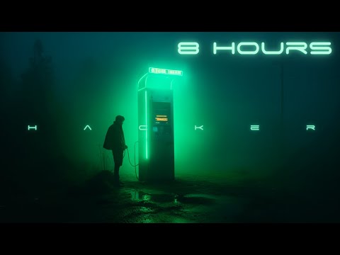 HACKER [8 HOURS] - Blade Runner Ambience | Serene Cyberpunk Ambient Music for Deep Focus & Sleep