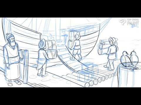 צפו בתהליך הציור של הספר