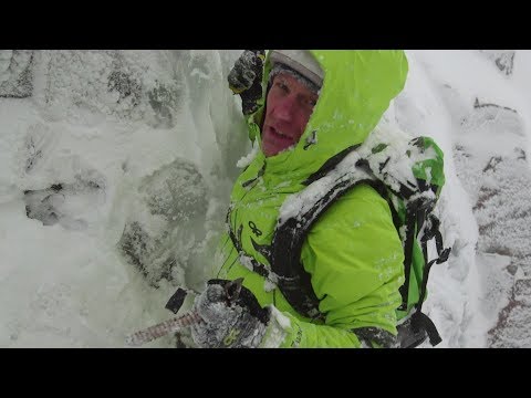 Winter skills 4.7: climbing steep ice - tactics and placing ice screws