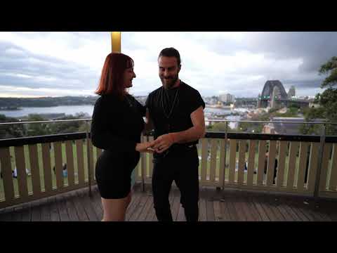 Guiu and Savina Kizomba improvisation Sydney | Mel feat Jmax - Touch me
