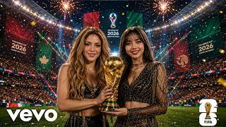 🏆 SHAKIRA x LISA – FIRE IN THE STADIUM 🔥⚽| FIFA World Cup 2026 Anthem