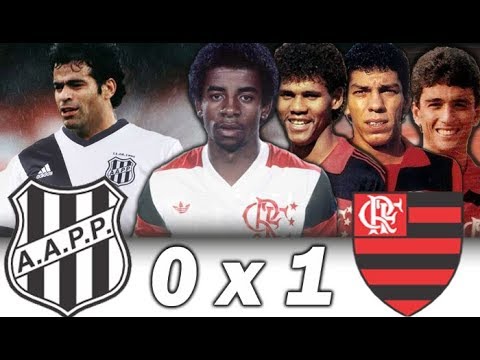 Ponte Preta 0 x 1 Flamengo * Raí vs Andrade, Aldair, Bebeto e cia * Brasileiro 1986