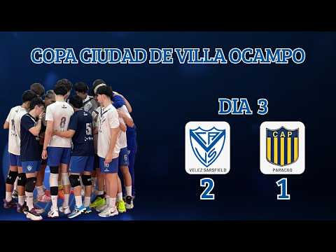 VELEZ 2 - 1 PARACAO (Entre Ríos). COPA CIUDAD VILLA OCAMPO