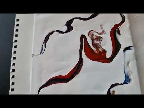 Fluid Art with Boom Gel Stain.