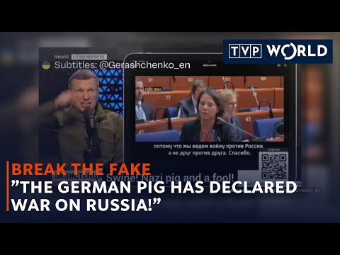 "The German pig has declared war on Russia!" | Break the Fake | TVP World