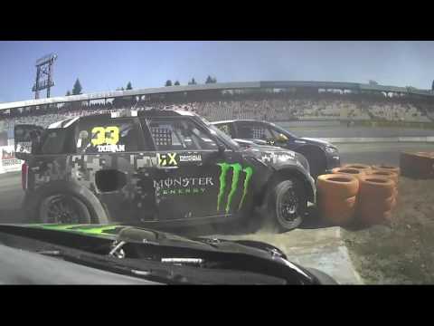 2016 Germany RX Hockenheim Petter Solberg Onboard from RX Semi Final 2 - World RX Rallycross