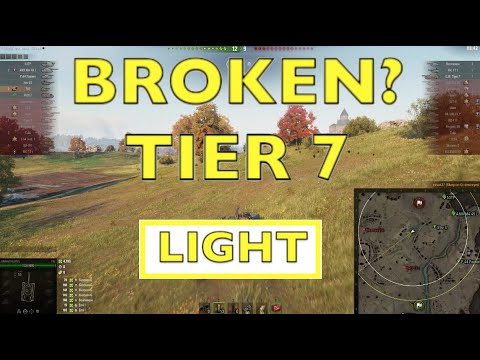 WOT - Most Broken OP Tier 7 Light | World of Tanks
