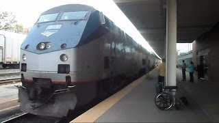 preview picture of video 'Amtrak Auto Train Home The Millenniumforce Tour Ends'