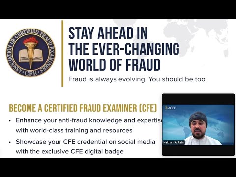 BECOME A CERTIFIED FRAUD EXAMINER (CFE) in 4 Days