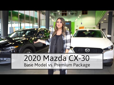 2020 Mazda CX-30 - Base Model vs. Premium Package