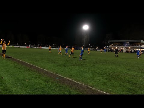 Spalding United vs Boston United (2022 Goals - Lincolnshire Senior Cup QF)