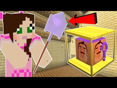 Minecraft: HELLO NEIGHBOR LUCKY BLOCK! (SHOVEL, WRENCH, & MORE!) Mod Showcase
