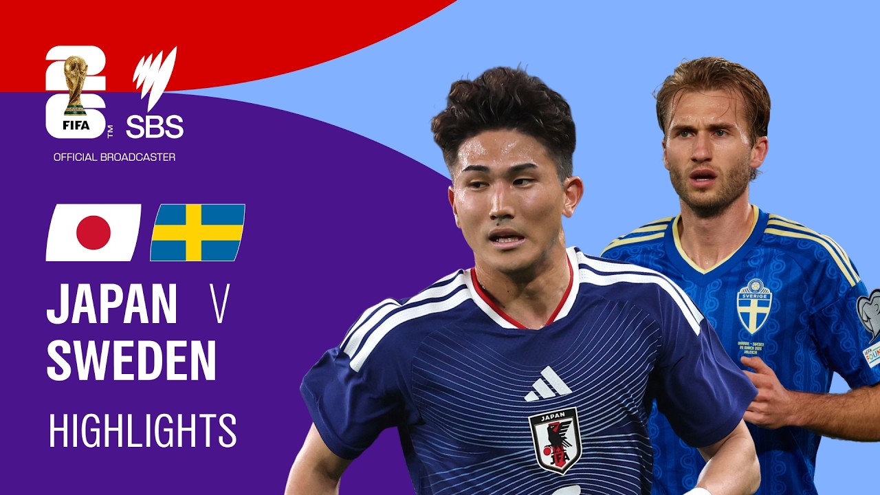 Japan v Sweden: FIFA World Cup 2026 Highlights Group F