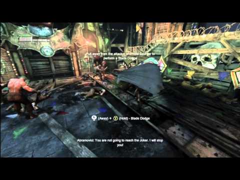 Batman: Arkham City - Defeating Joker, Titan, and Abramovici