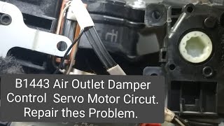 B1443 Air Damper Control Servo Motor circut.#LEXUS GS 350 #2015 Model.