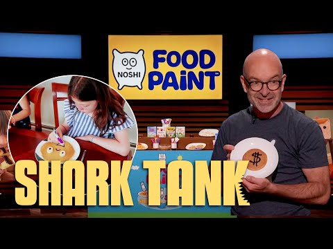 Edible Paint? Noshi Food Paint Has Got You! 🎨 | Shark Tank US | Shark Tank Global