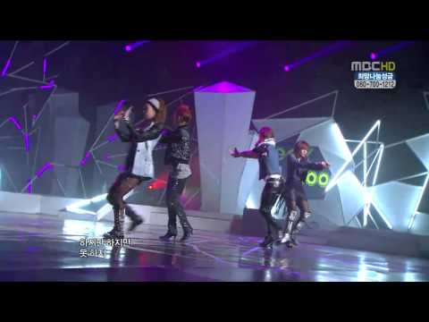 110115 JQT - Peekaboo (Comeback Stage) [HD]