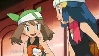 Dawn kissed to May [This video does not offend to Dawn and May]