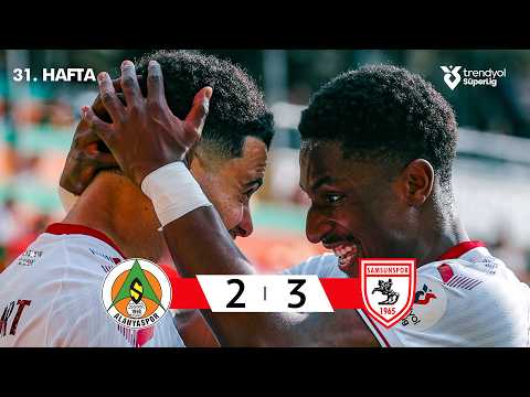 Alanyaspor Kulübü Alanya 2-3 Samsunspor Kulübü Samsun 