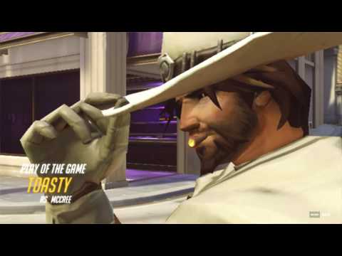 McCree uses his aimbot