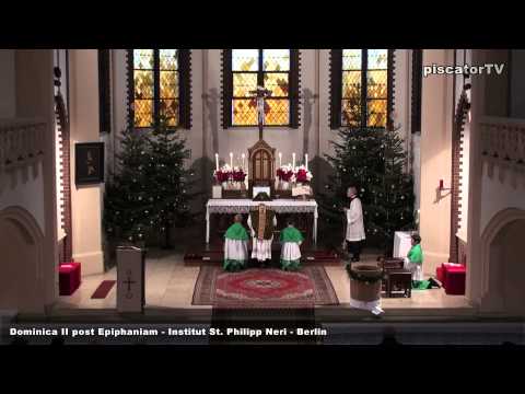 Dominica II post Epiphaniam 01 Introitus - Traditional Latin Mass