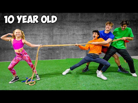 THIS GIRL IS SO STRONG, NO ONE CAN BEAT HER!!