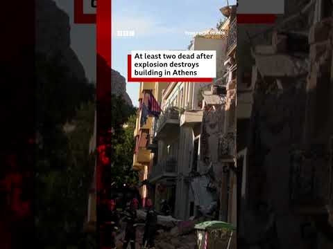At least two dead after explosion destroys building in Athens. #Greece #Athens #BBCNews